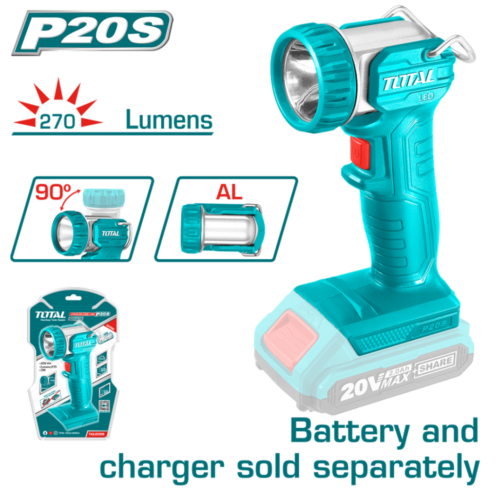 LINTERNA 20V 5W P20S –  TWLI2038