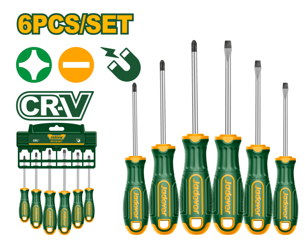 SET DE DESTORNILLADORES CR-V 6PCS – JDSS1206
