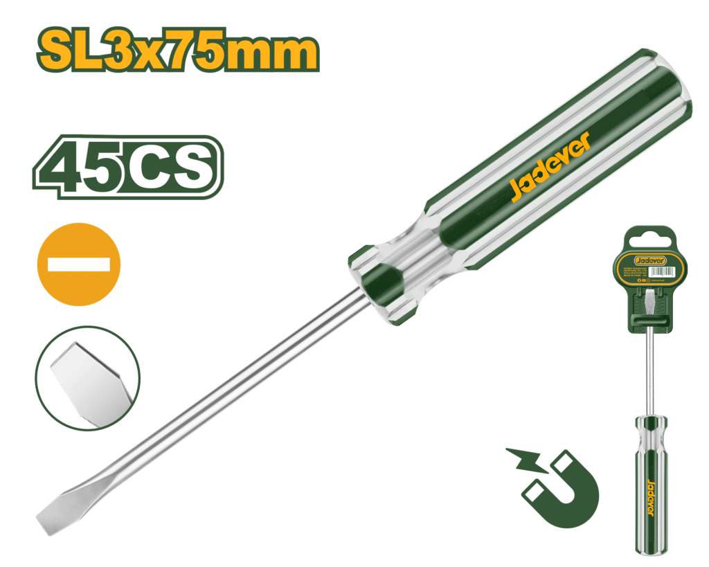 DESTORNILLADOR PLANO SL3 75MM D:3.0MM – JDSD5933