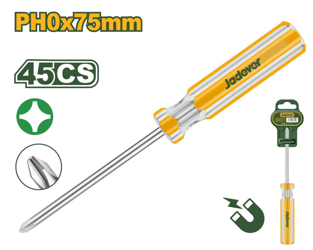 DESTORNILLADOR ESTRELLA 45CS PH0 75MM D:3.0MM – JDSD6903
