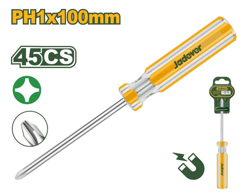 DESTORNILLADOR ESTRELLA 45CS PH1 100MM D:5.0MM –  JDSD6914