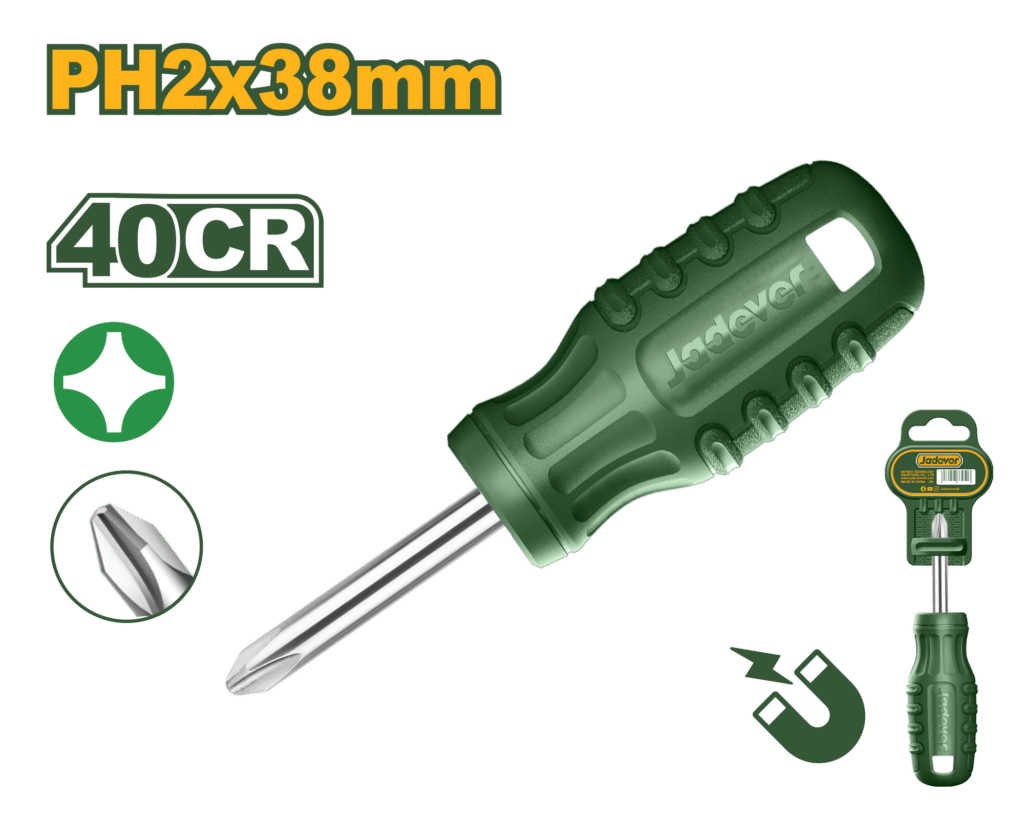 DESTORNILLADOR ESTRELLA 40CR PH2 38MM D:6.0MM – JDSD4921