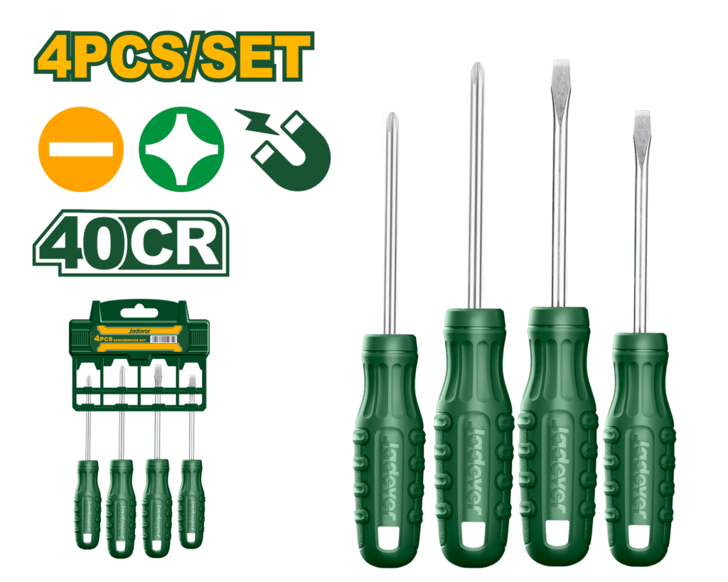 SET DE DESTORNILLADORES 40CR 4PCS – JDSS2204