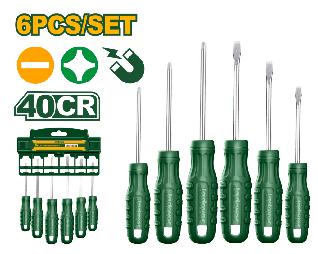 SET DE DESTORNILLADORES 40CR 6PCS – JDSS2206