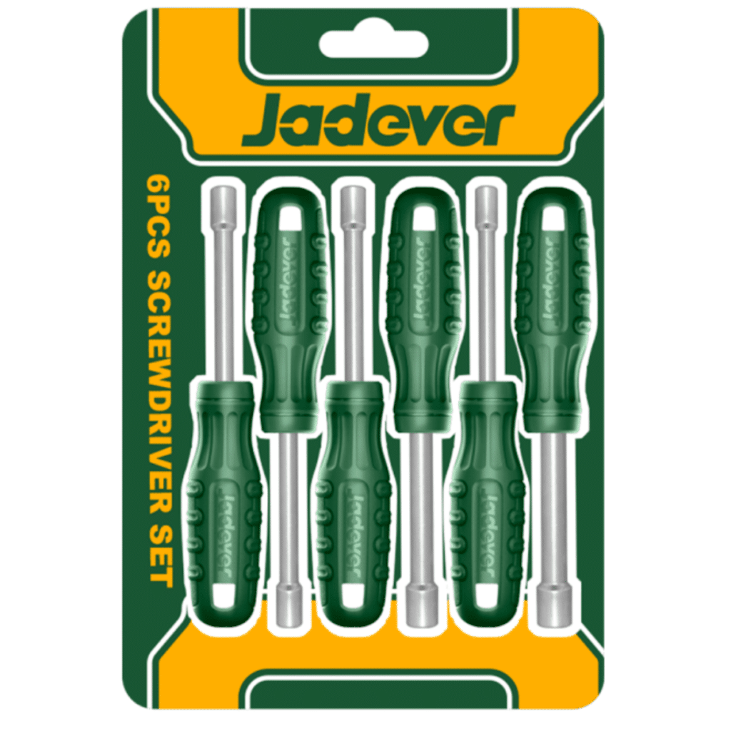 SET DE DESTORNILLADORES TORNILLO 40CR 6PCS – JDSS24T6