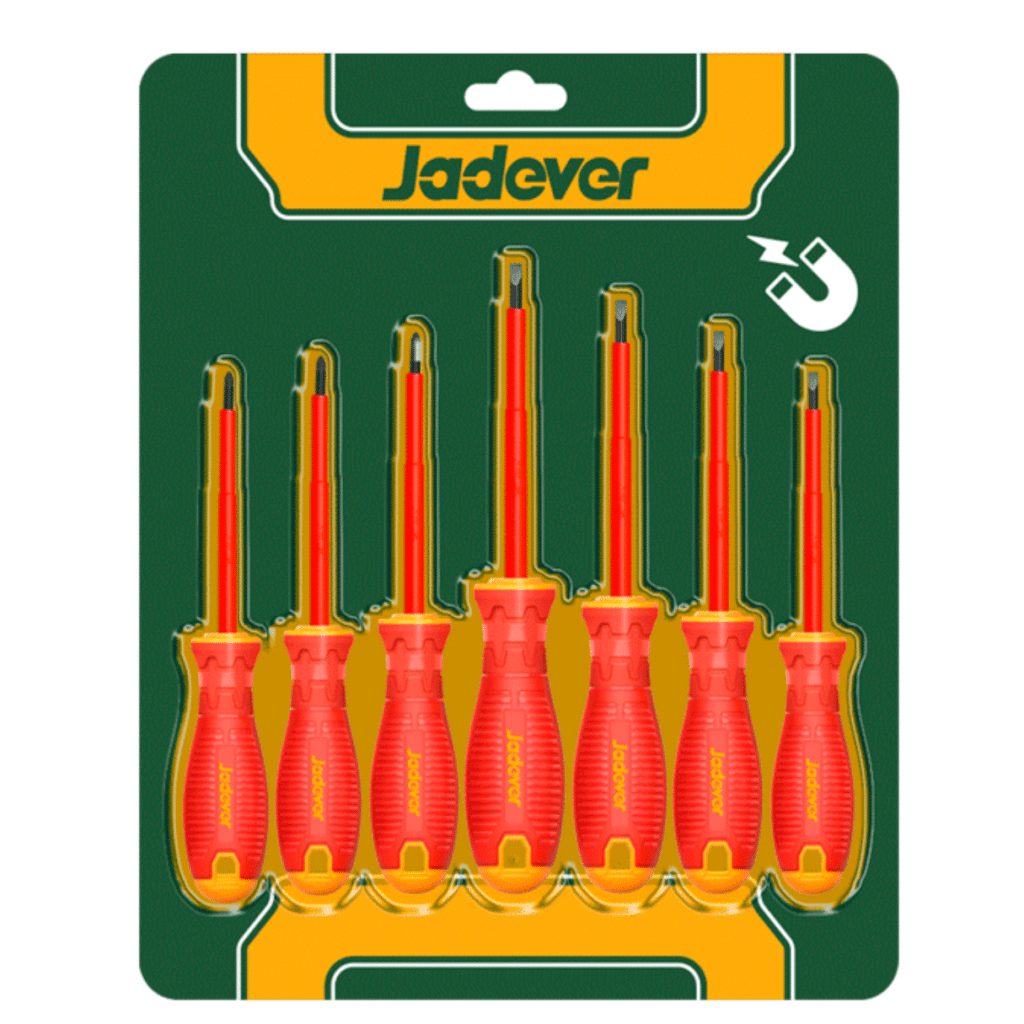 SET DE DESTORNILLADORES AISLADO  CRV 7PCS – JDSS7407