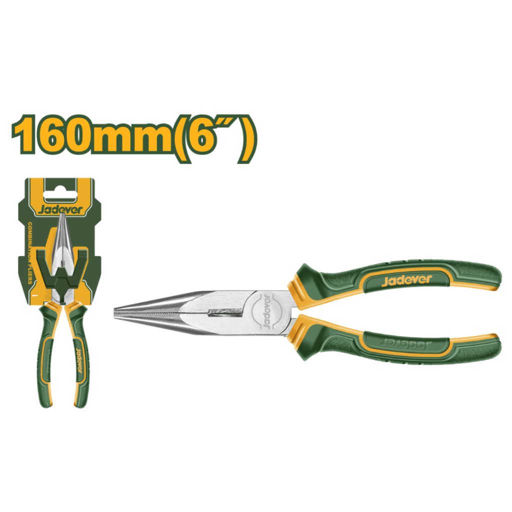 ALICATE PUNTA LARGA 6″ 160 MM – JDPL2C06