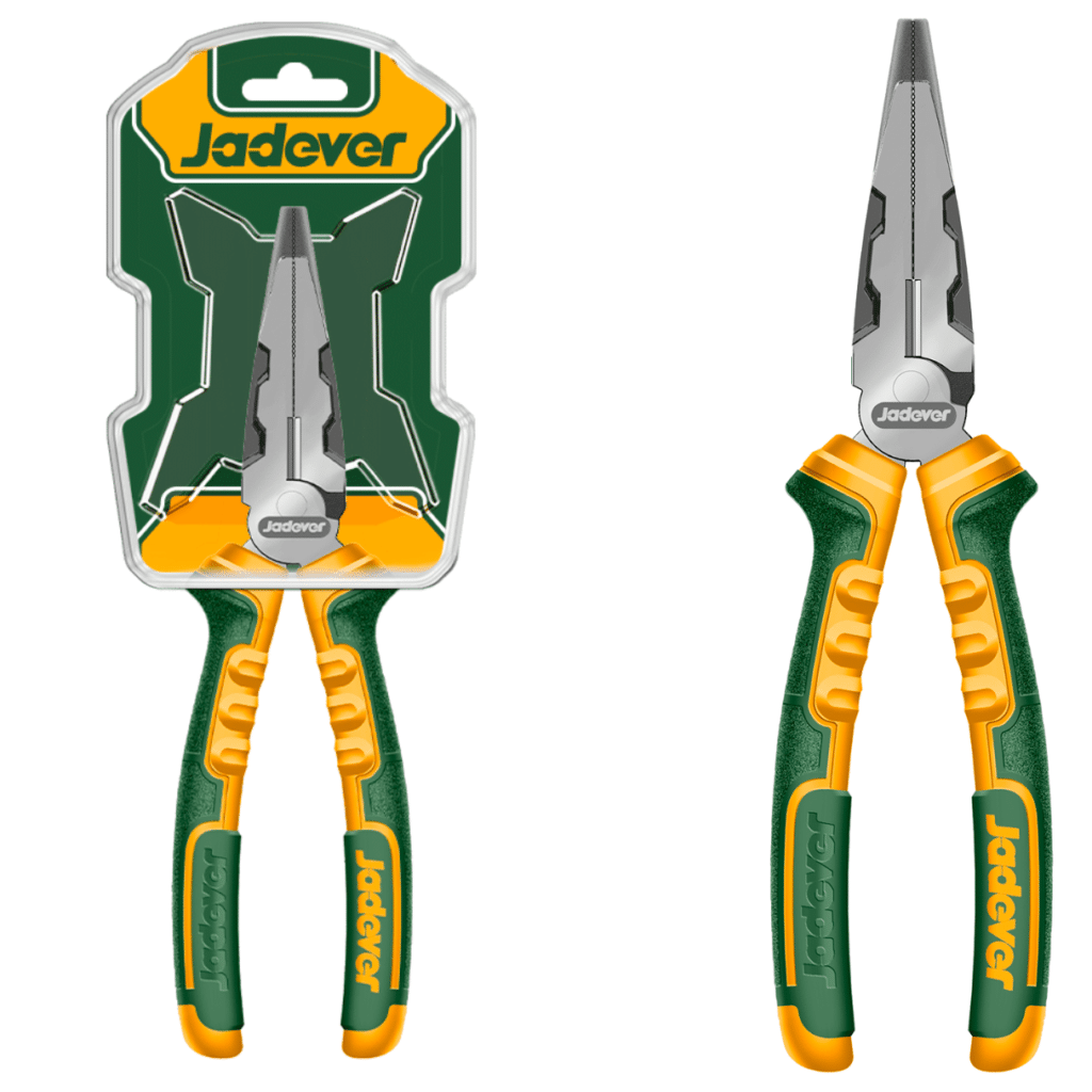 ALICATE PUNTA LARGA ALTO APALANCAMINETO 8″ 200MM – JDPL2718