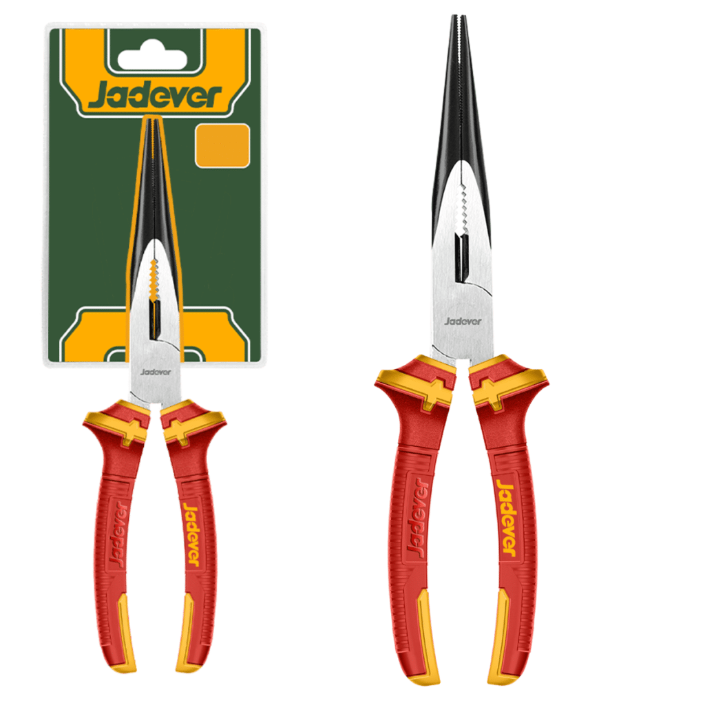 ALICATE PUNTA LARGA AISLADO 8″ 200MM – JDPL2938