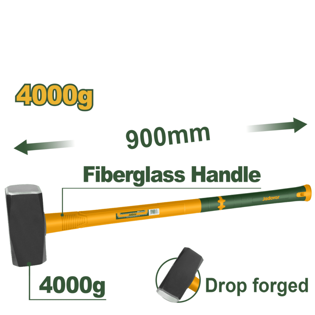 MARTILLO FORJADO 4000G MANGO DE FIBRA – JDHM2340