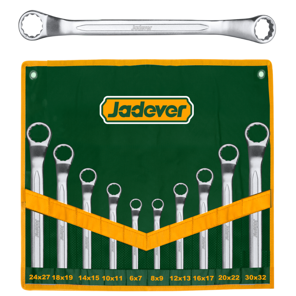 SET DE LLAVES CORONA ACODADA 6-32 CRV 10PCS – JDFS5M10