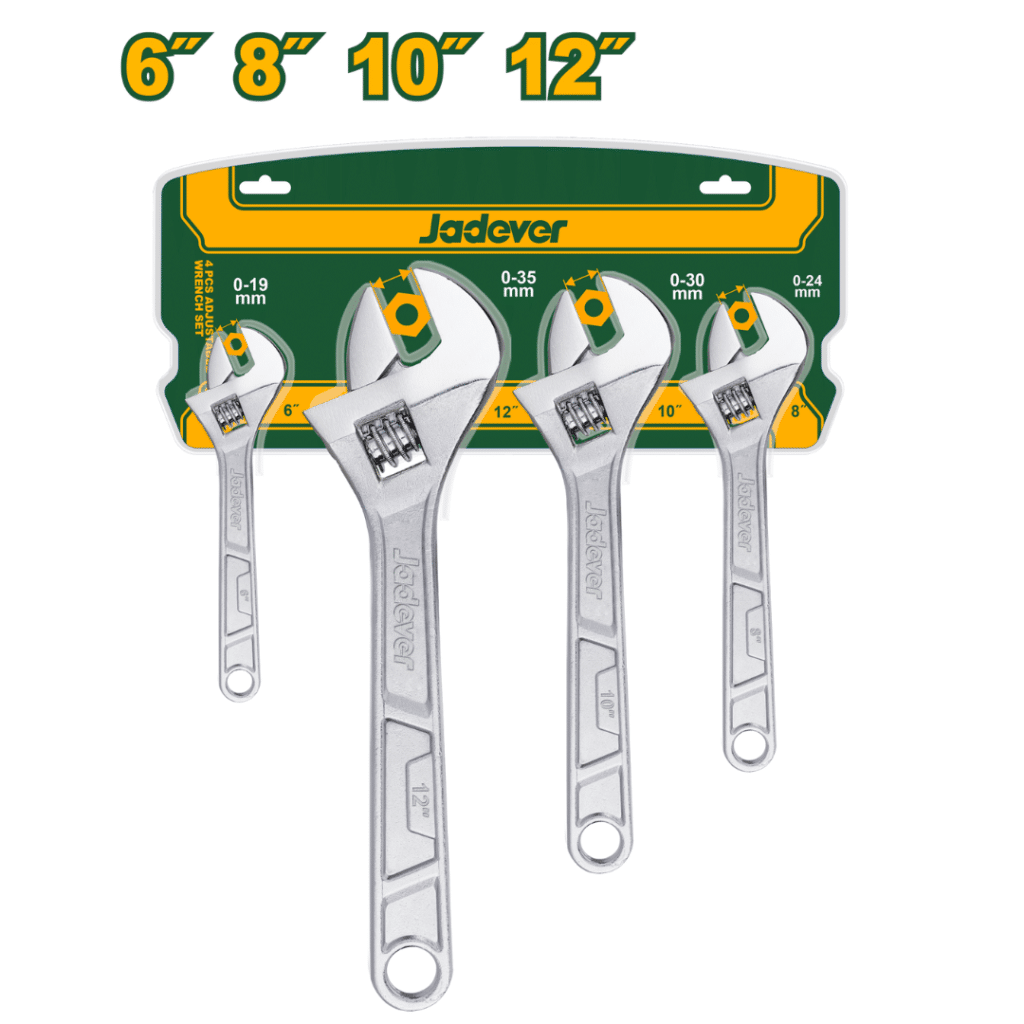 SET DE LLAVES AJUSTABLES 4PCS – JDAW174K