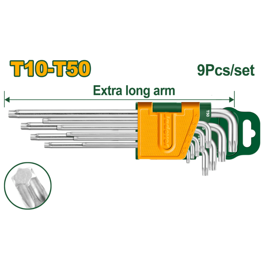 SET DE LLAVE TORX CRV 9PCS – JDHK3292