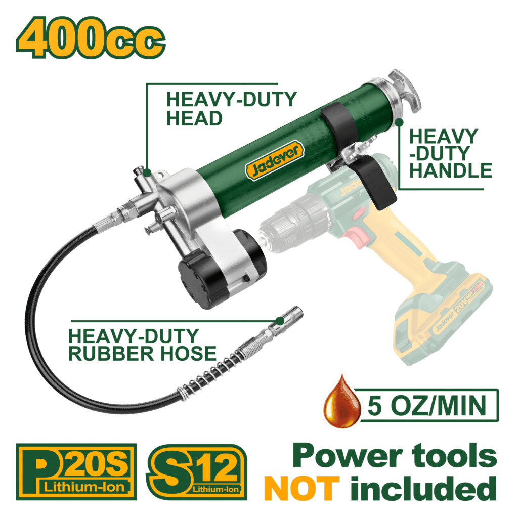 ACCESORIO DE PISTOLA DE ENGRASE 400CC 14OZ – JDGG5540