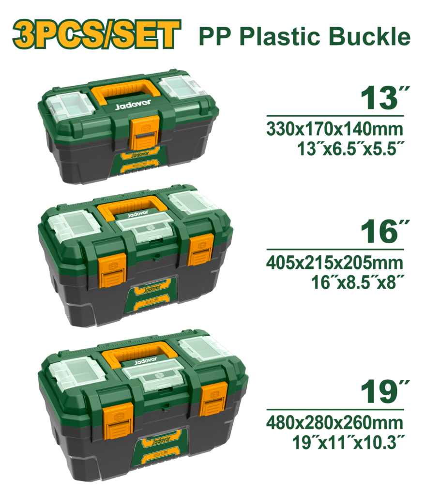 SET DE CAJAS  PORTA HERRAMIENTAS PP – JDTB2103