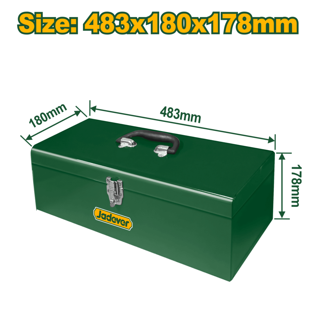 CAJA PORTA HERRAMIENTAS DE ACERO 483X180X178MM – JDTB8A12