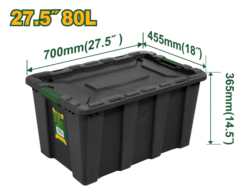 CAJA DE ALMACENAMIENTO 27.5″ CAPACIDAD 80 LITROS – JDTB3380