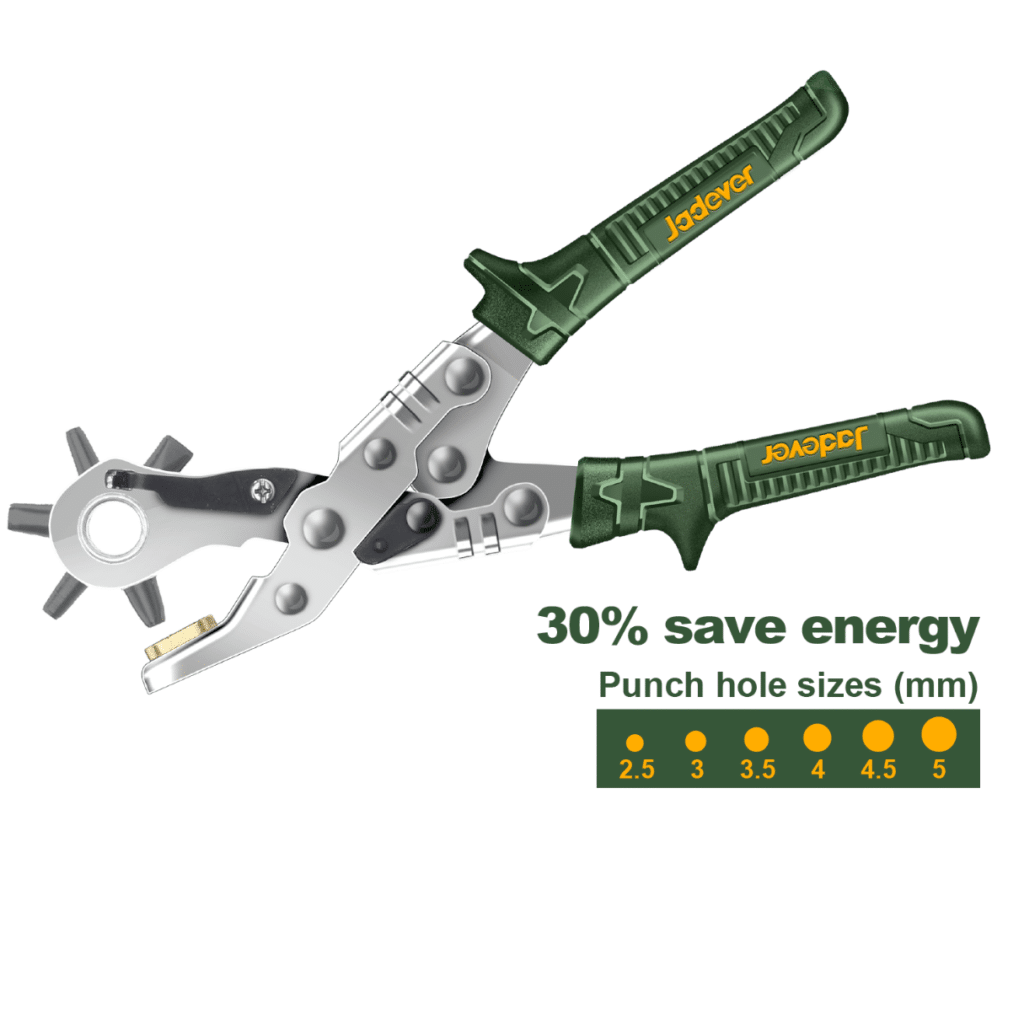 PERFORADORA DE CUERO 40CR 2.5/3/3.5/4/4.5/5MM – JDLH1801