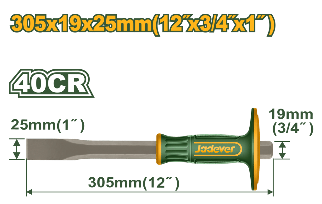 CINCEL DE CORTE FRIO 305X19X25MM – JDCC2312