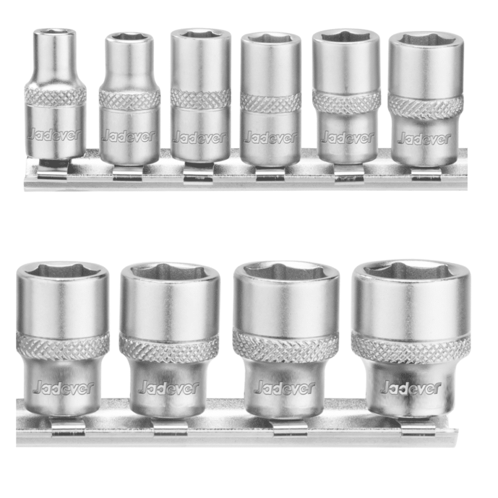 SET DE DADOS 1/4″ 10PCS – JDST4410