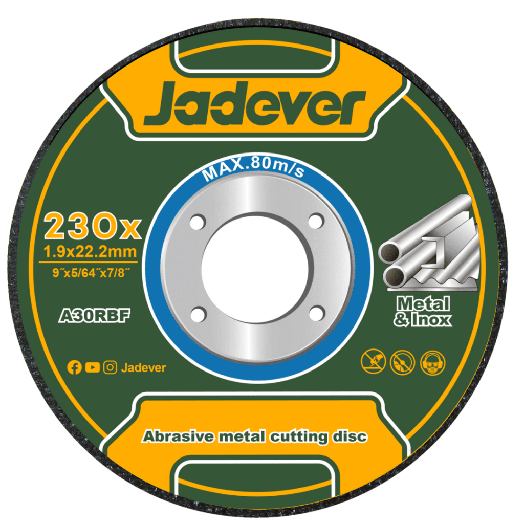 10 DISCOS ABRASIVO PARA CORTE DE METAL 9″ 230X1.9MM AMOLADORA – JDAC1391