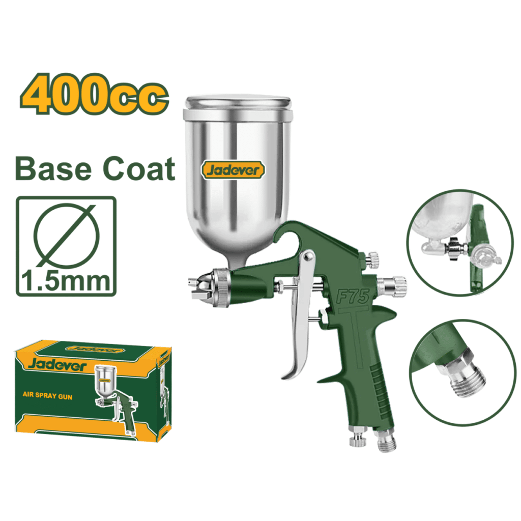 PISTOLA DE PULVERIZACIÓN BASE 1.5MM 400CC – JDGA1540