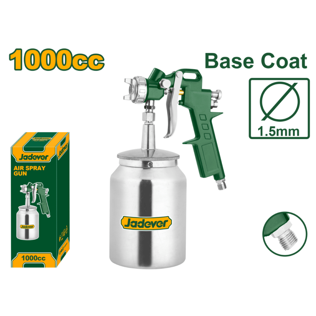PISTOLA DE PULVERIZACIÓN BASE 1.5MM 1000CC – JDGA1510