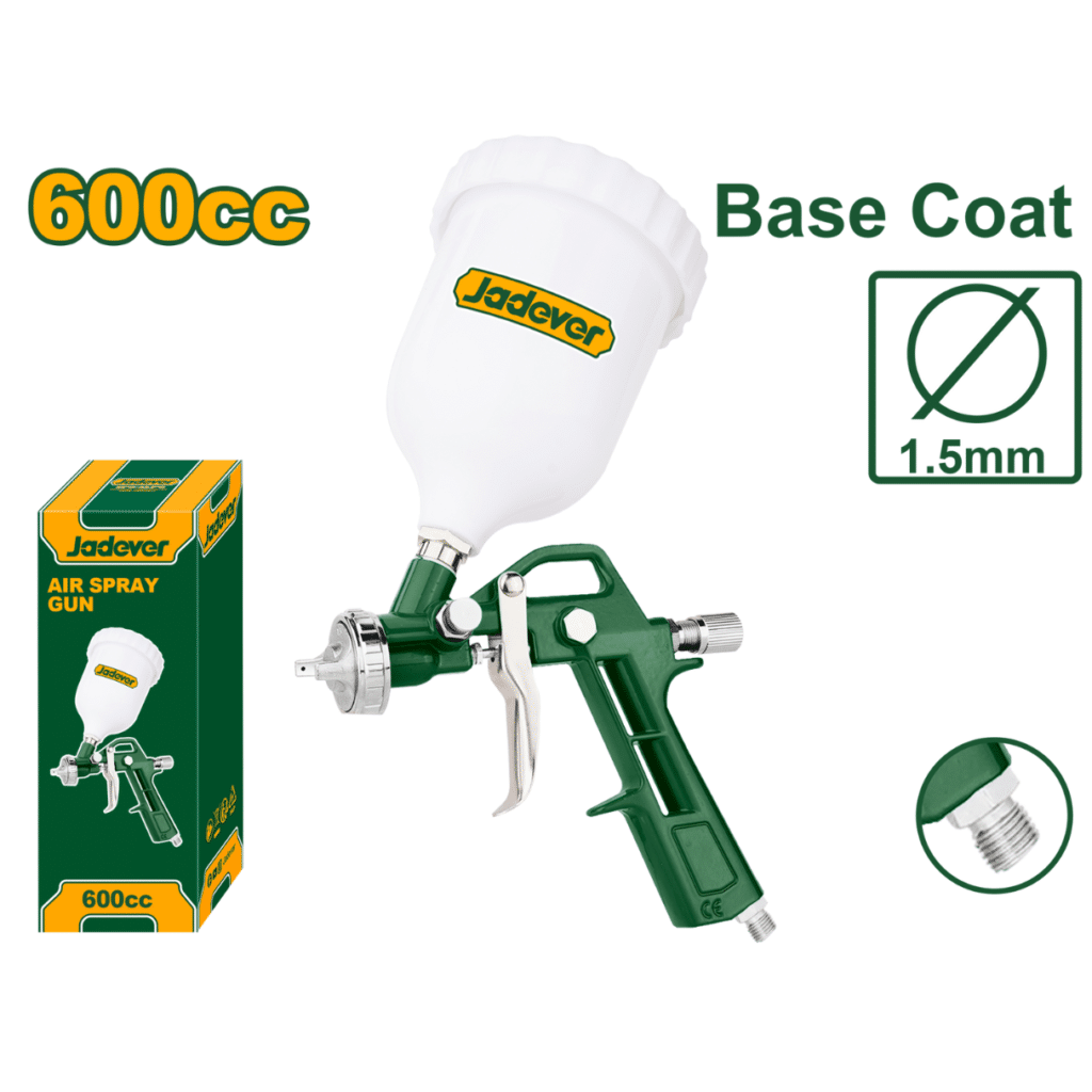 PISTOLA DE PULVERIZACIÓN BASE 1.5MM 600CC