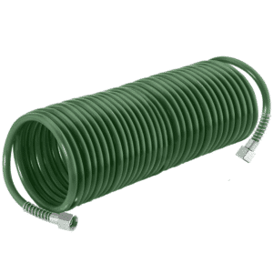 MANGUERA DE AIRE TIPO RESORTE  VERDE 10M - JDQG1910