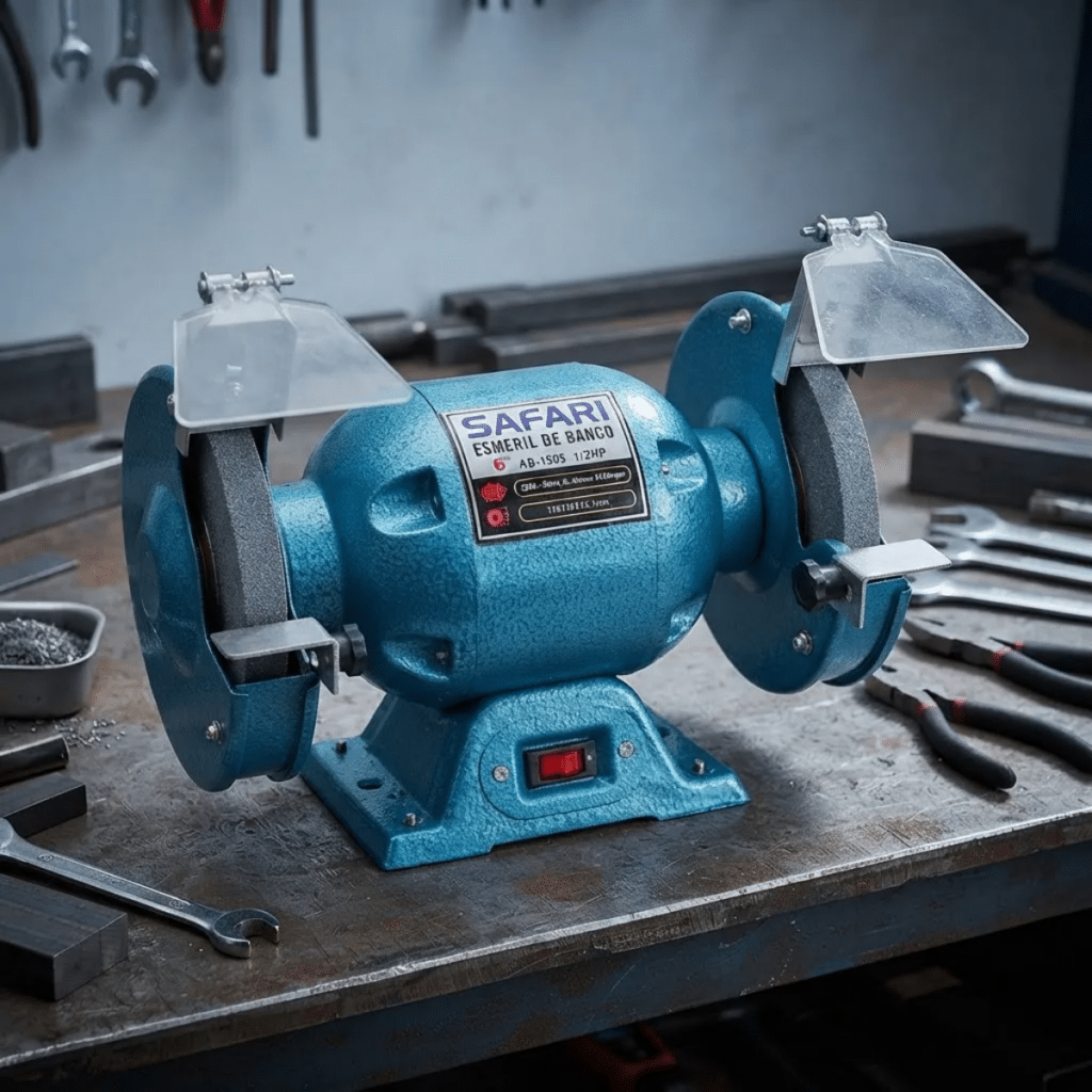 ESMERIL DE BANCO 6″ 220V 60HZ 1/2HP ACERO – AB-150S