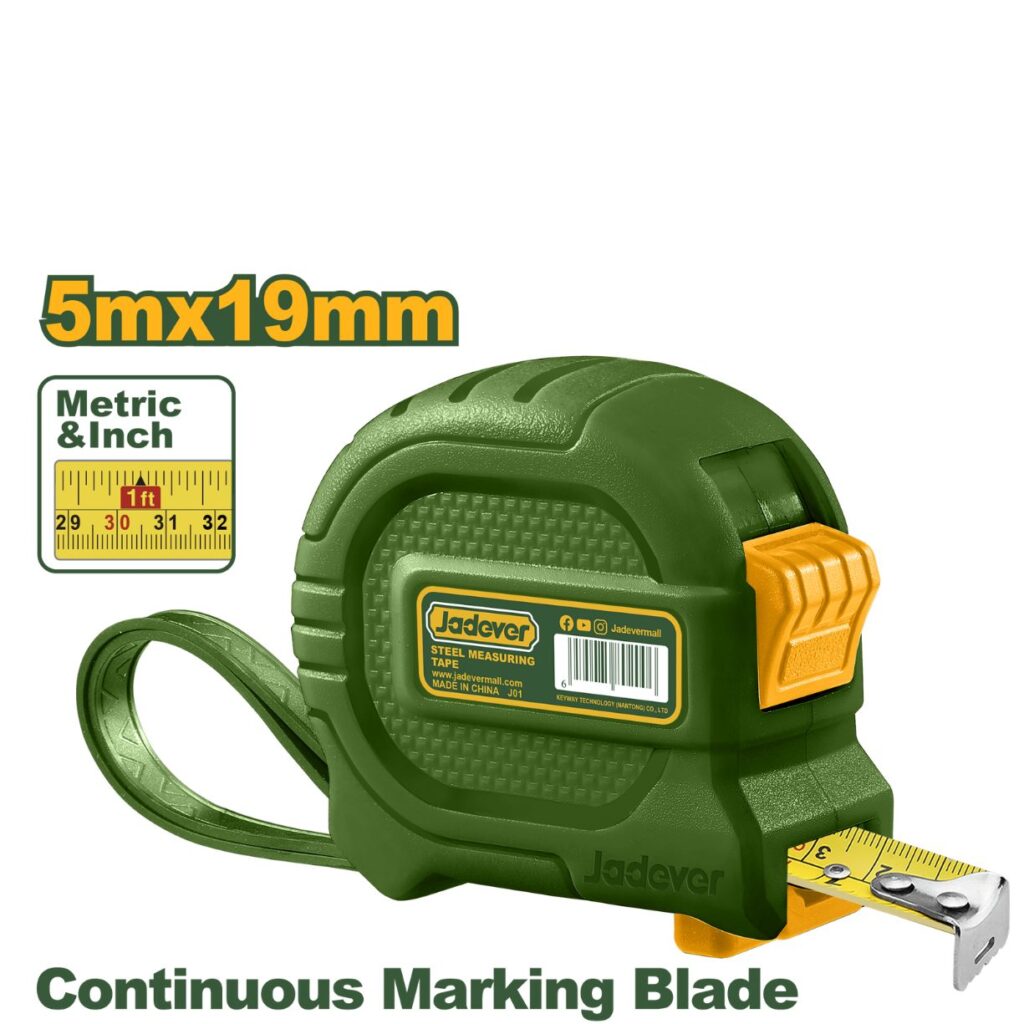 WINCHA CINTA METRICA DE ACERO 5MX19MM – JDMT4320