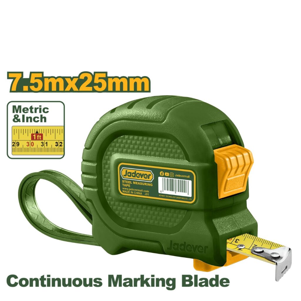 WINCHA CINTA METRICA DE ACERO 7.5MX25MM – JDMT4340