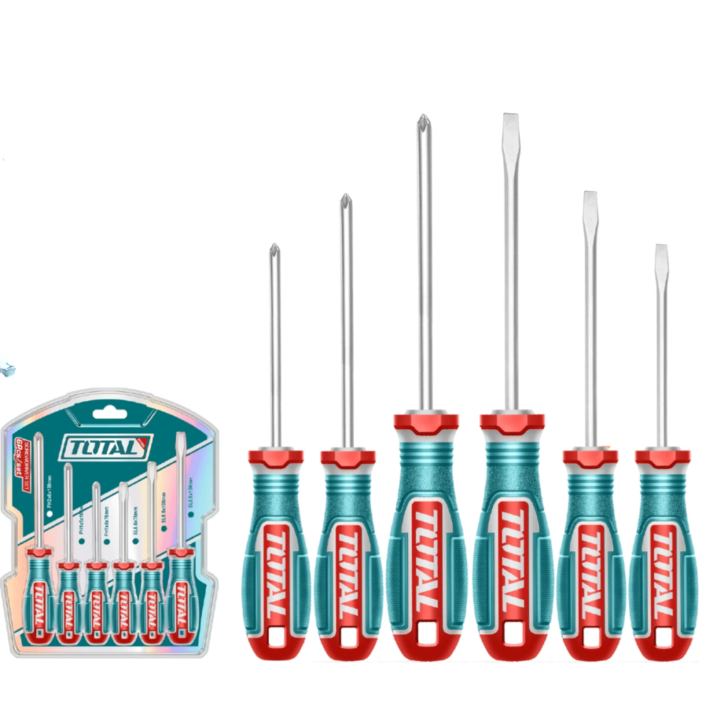 SET DE DESTORNILLADORES 6PCS S2 TOTAL TKSDS0626