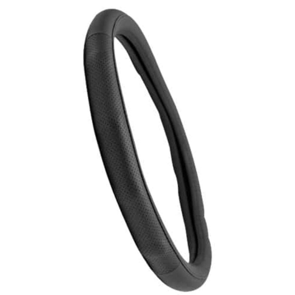 CUBRE VOLANTE CUERO GEN BK SEMIVENTILADO – SFT-18007BK