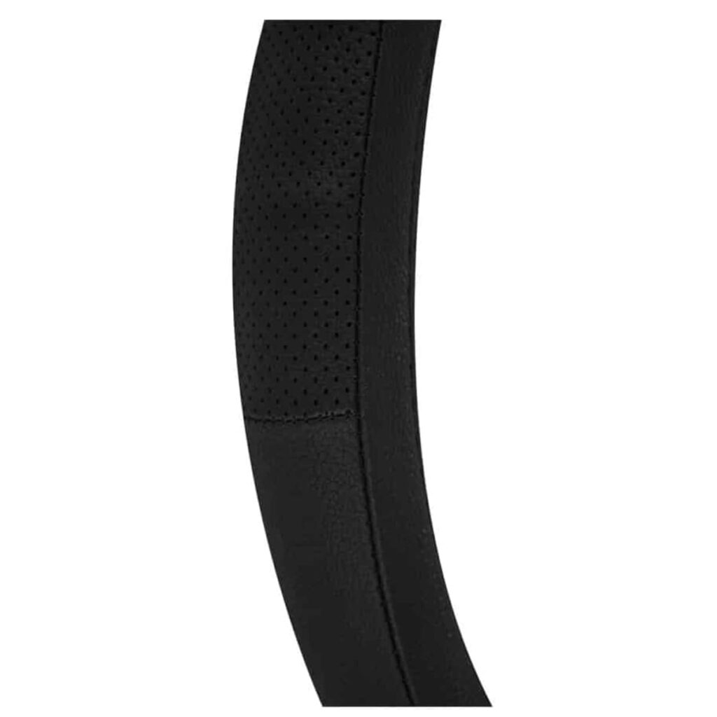 CUBRE VOLANTE CUERO GEN BK SEMIVENTILADO – SFT-18007BK