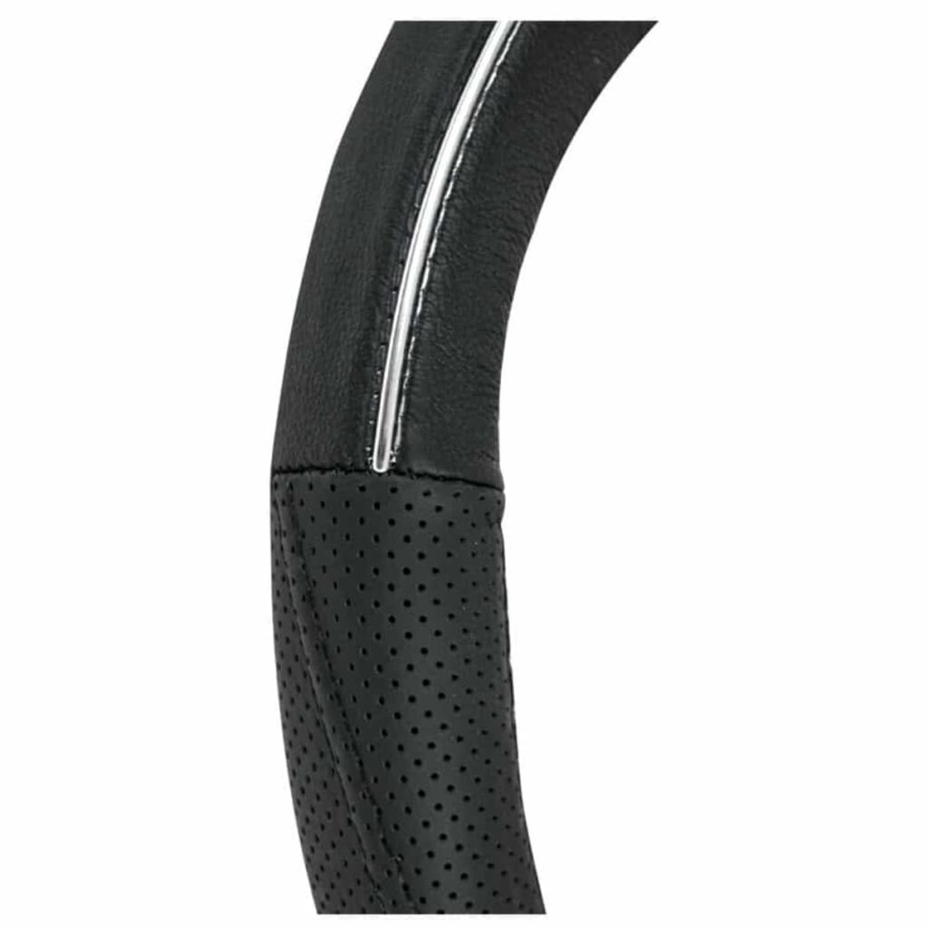 CUBRE VOLATNE CUERO GEN BK CON PLIEGUES – SFT-18016BK