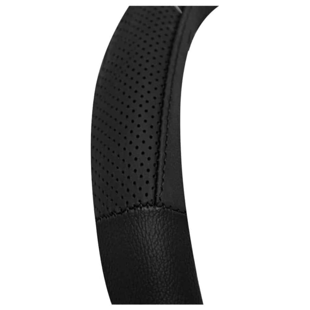 CUBRE VOLANTE CUERO GEN FULL BK/BK 3D VENTILADO – SFT-18021BK