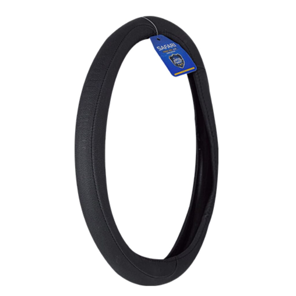 CUBRE VOLANTE CUERO GEN DELUX BK/BK – SFT-9N603BK