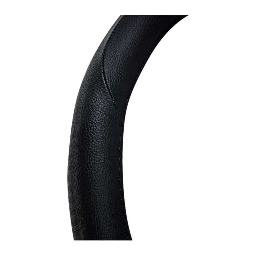 CUBRE VOLANTE CUERO GEN DELUX BK/BK – SFT-9N603BK