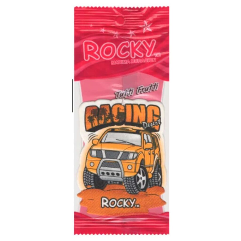 AMBIENTADOR ROCKY CARRO TUTTI FRUTTI – AMB-CT