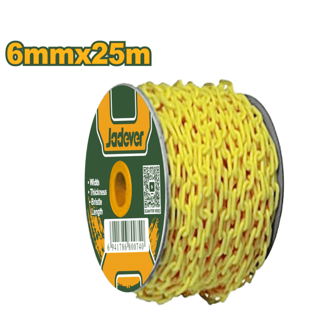 CADENA PP 6MMX 25 METROS AMARILLO – JDYJ6A06