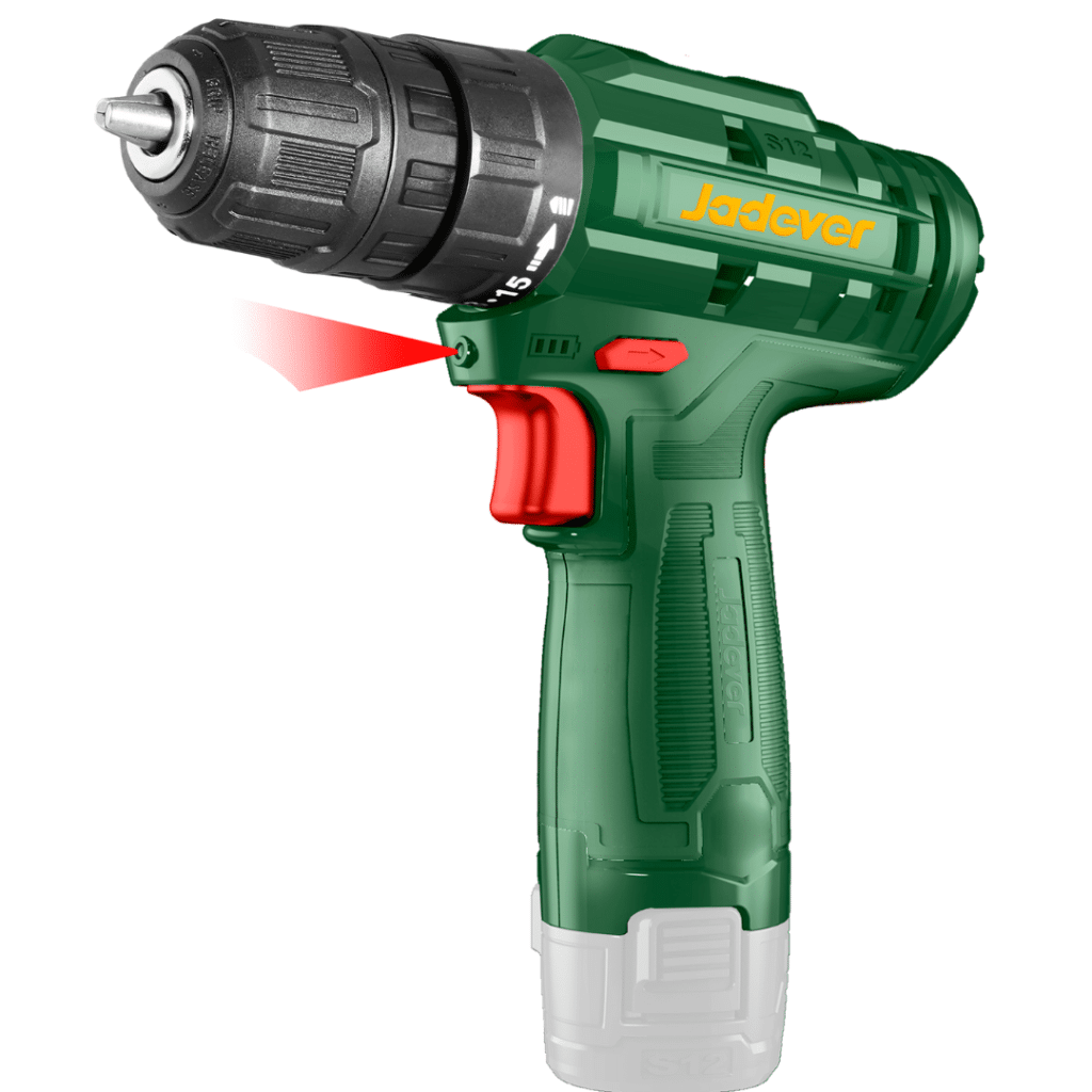 TALADRO 20NM 12V LI-ION 1.5AH S12 0.8-10MM 0-750RPM – JDCDS510