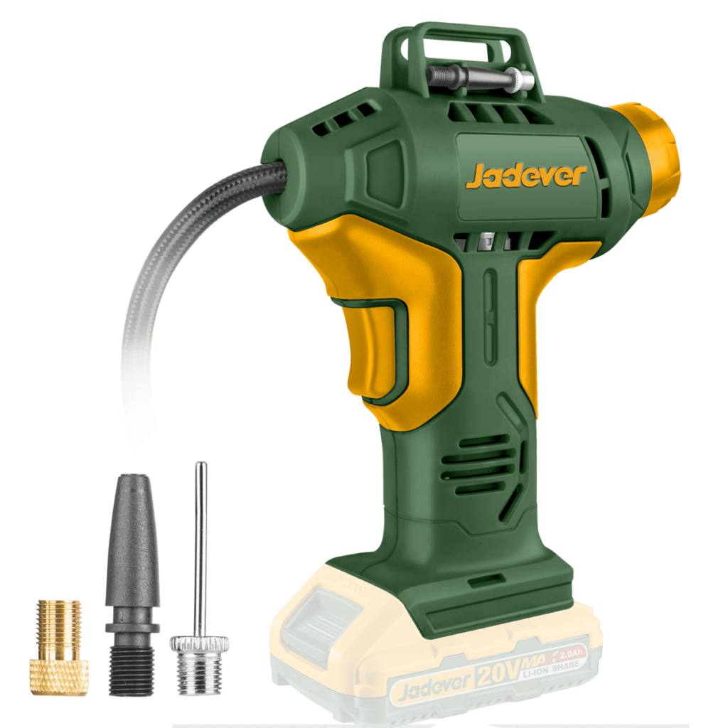 COMPRESOR DE AIRE PORTATIL LI-ION 20V 150PSI 10.5BAR – JDLN2520
