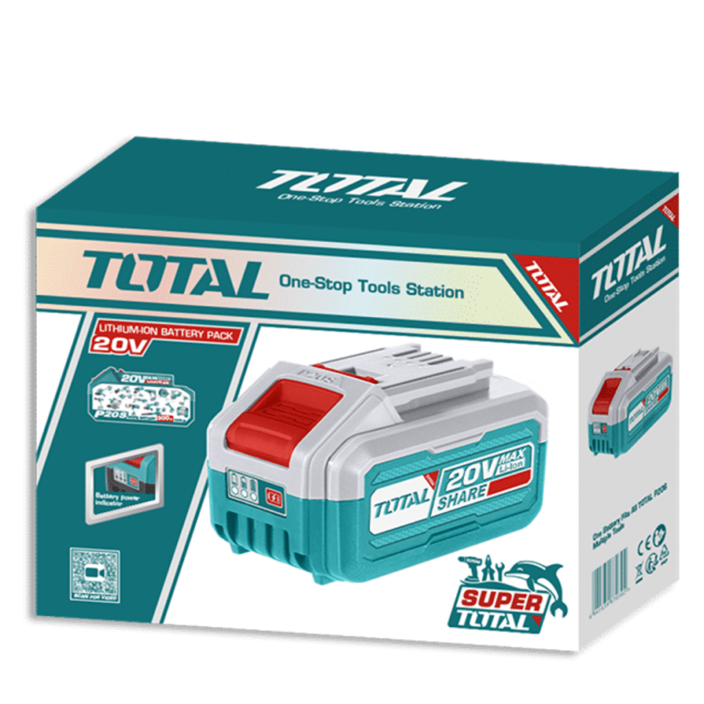 BATERIA TOTAL  LI-ION 20V 6.0AH TOTAL- TFBLI2060
