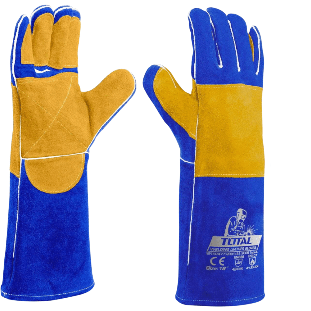 GUANTES PARA SOLDAR 16″ DOBLE PALMA – TSP15216