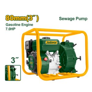 MOTOBOMBA GASOLINERA 3" 7.0HP 1000L/MIN MAX 27M - JDGW1A31