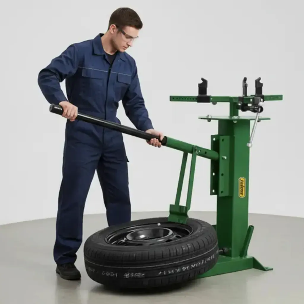 DESENLLANTADORA PARA NEUMATICOS MAX.: 41″ 1040MM ANCHO MAX.: 14″ 355MM – JDQT1A01