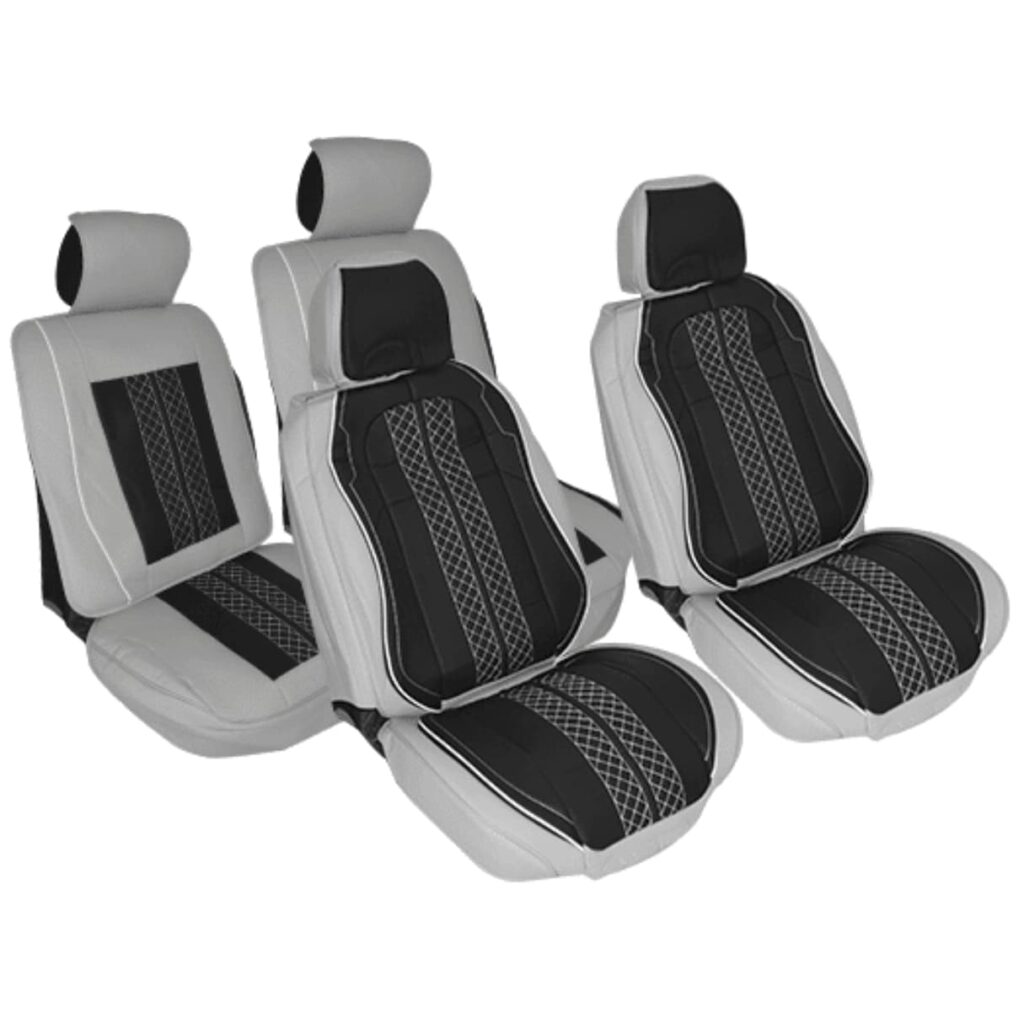 CUBRE ASIENTO UNIVERSAL NEGRO/GRIS – F18N9002