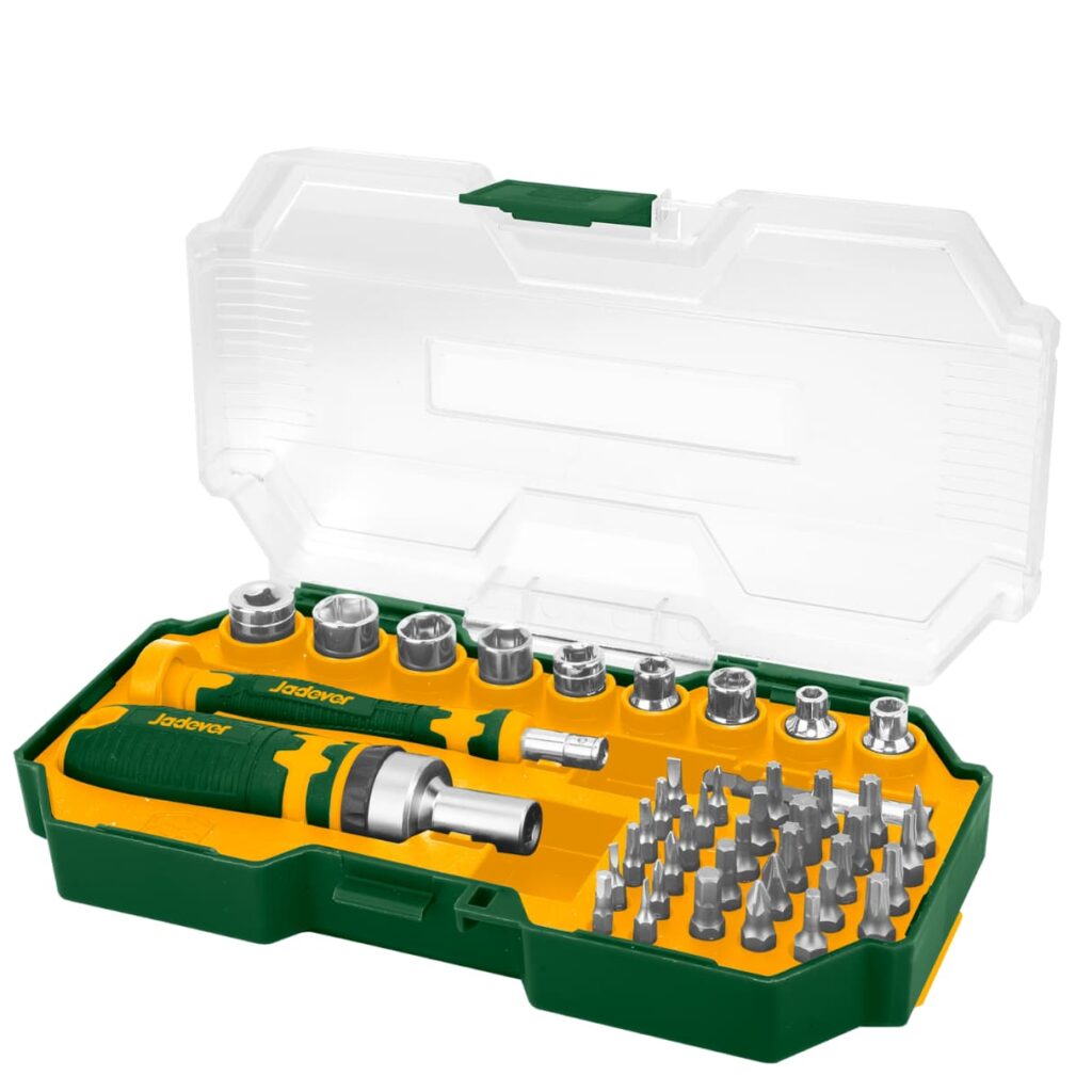 SET DE PUNTAS DE DESTORNILLADOR CRV 43PIEZAS