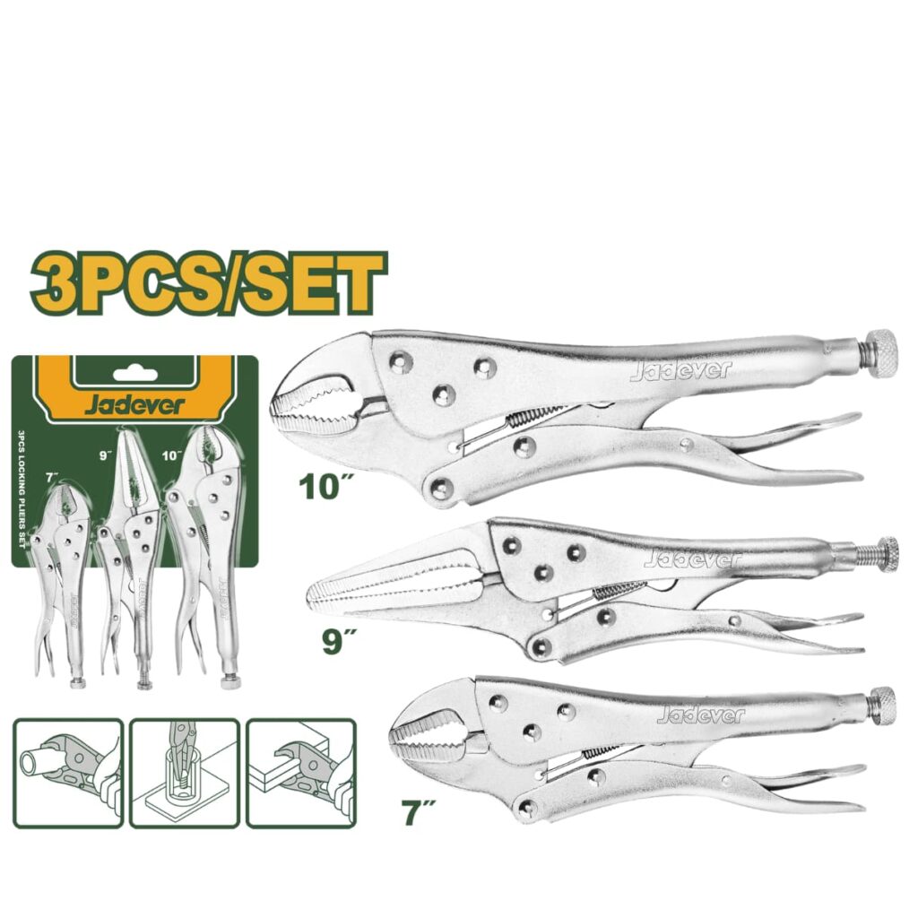 SET DE ALICATES JADEVER  3PCS – JDLP5703